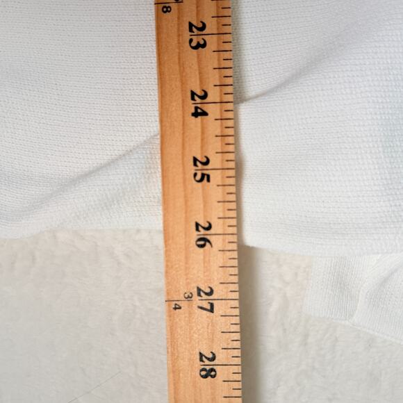 Athleta Kahala Women's Sweater Size Small Off-White Pullover Short sleeve - Picture 6 of 7